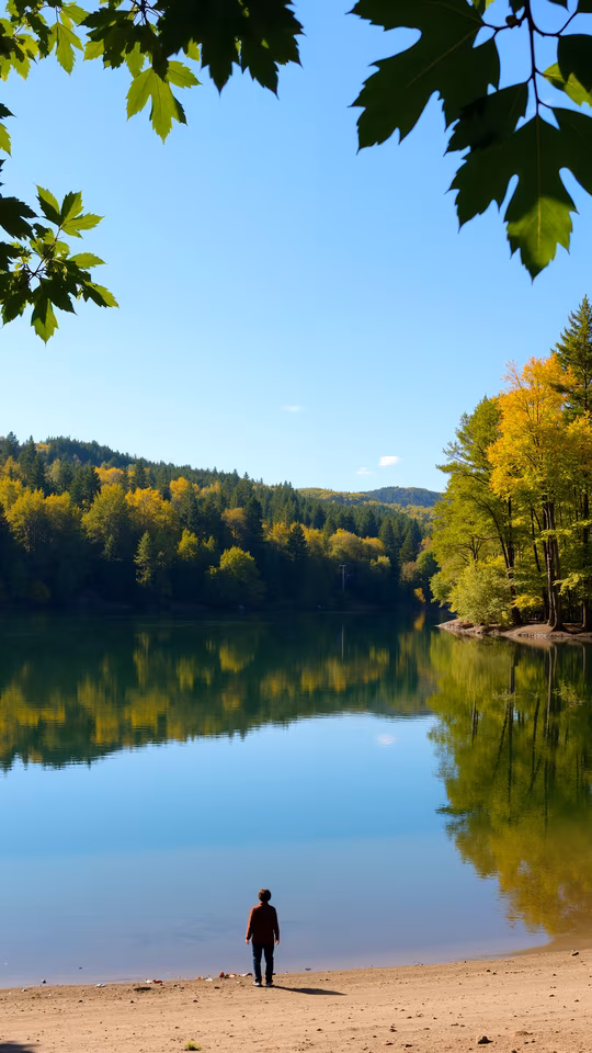 Solitude by the Lake