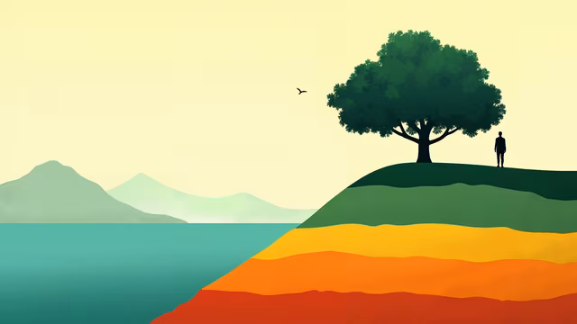 Solitude Tree Illustration