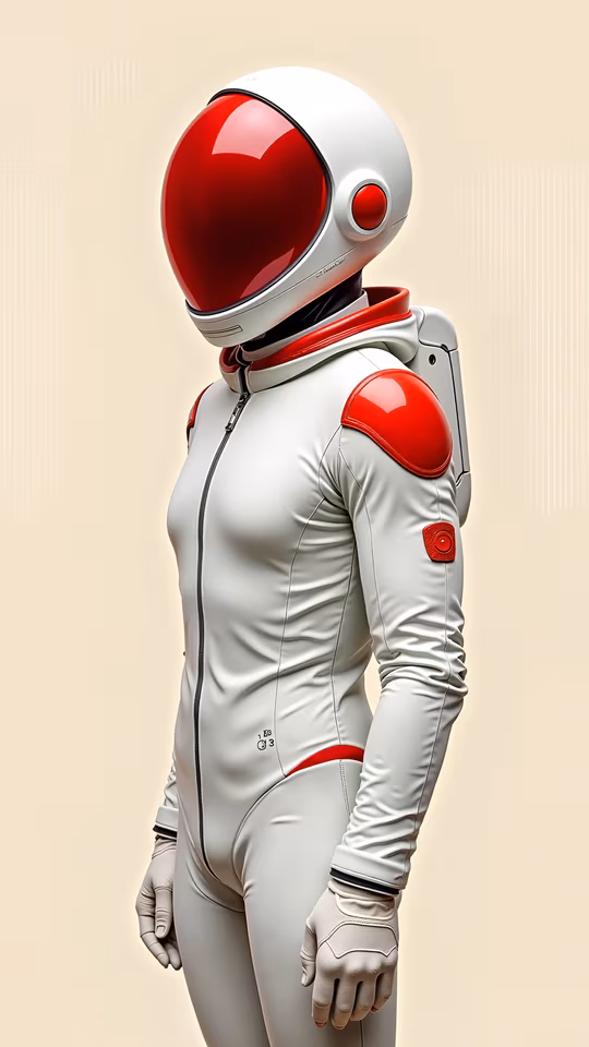 Space Suit Illustration