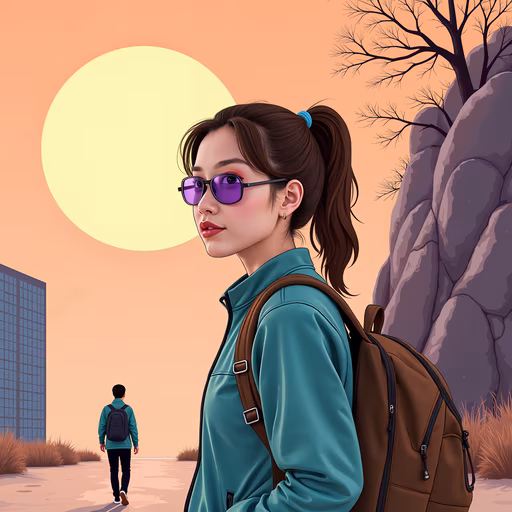Urban Adventure Illustration