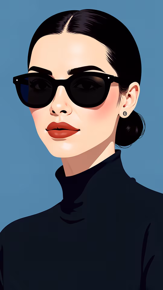 Vector Illustration Portrait