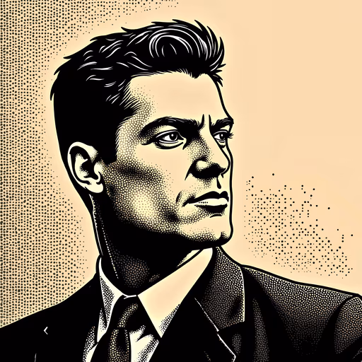 Vintage Gentleman Illustration
