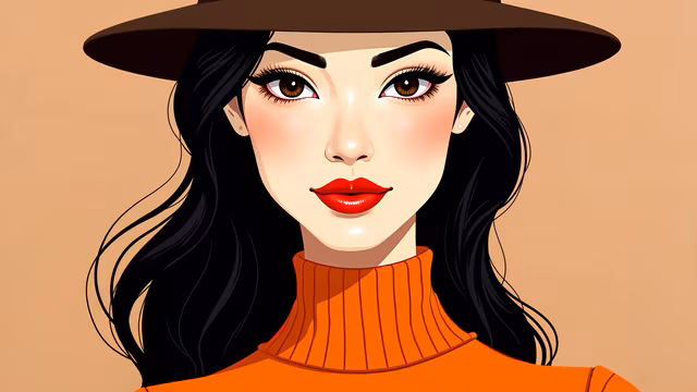 Vintage Glamour Illustration