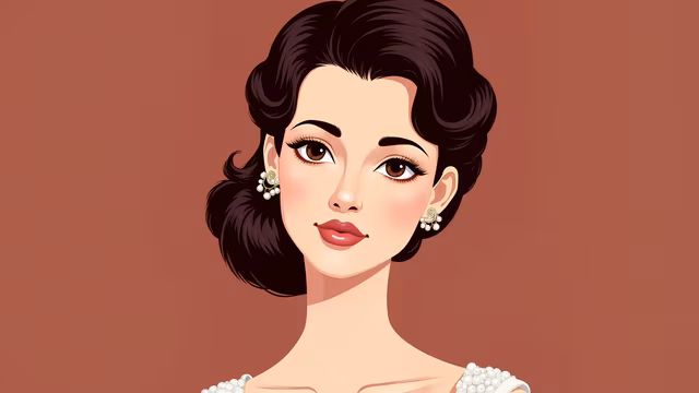 Vintage Glamour Illustration