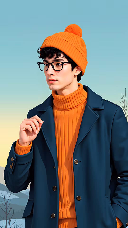 Winter Warmth Illustration
