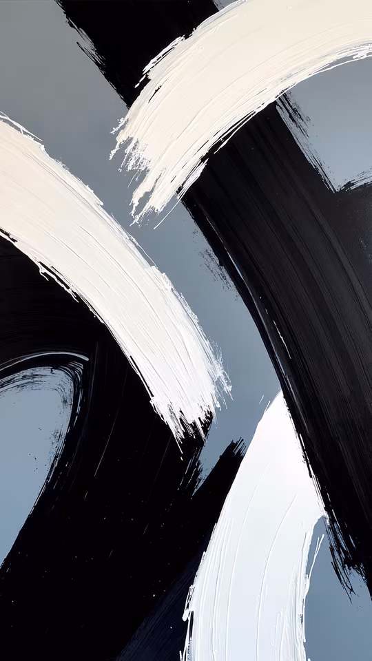 Abstract Brushstrokes