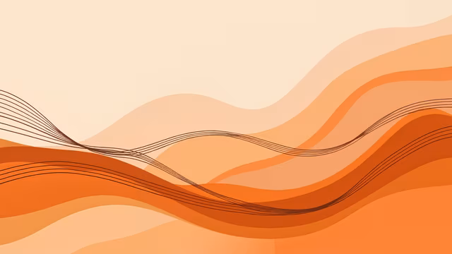 Abstract Waves Illustration