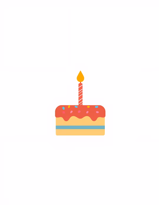 Birthday Cake Illustration
