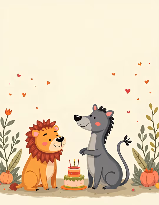 Birthday Celebration Illustration