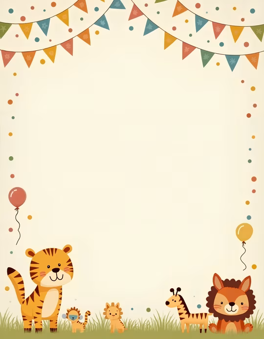 Cartoon Safari Party