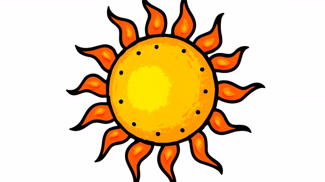 Cartoon Sun