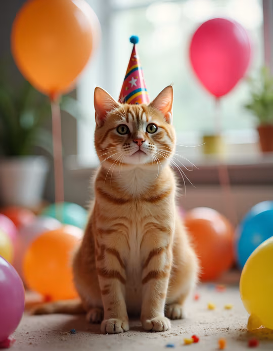 Cat Birthday Party