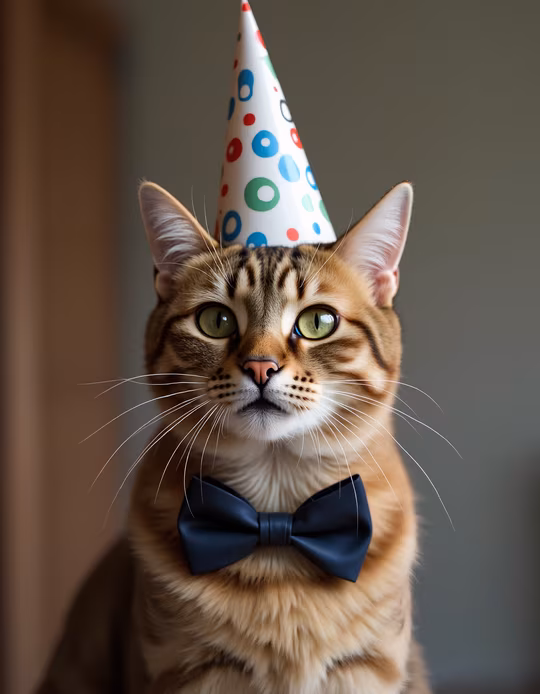 Cat Party Hat