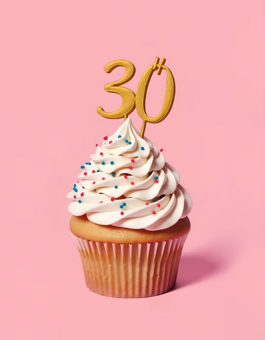 Celebratory Cupcake