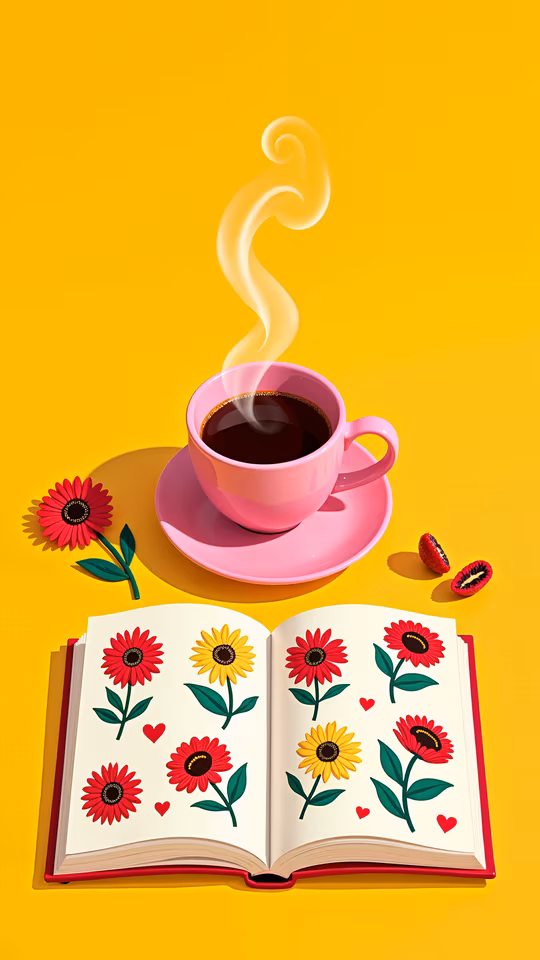 Coffee and Flowers