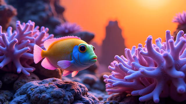 Colorful Fish Illustration