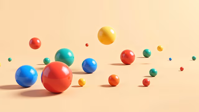 Colorful Spheres Illustration