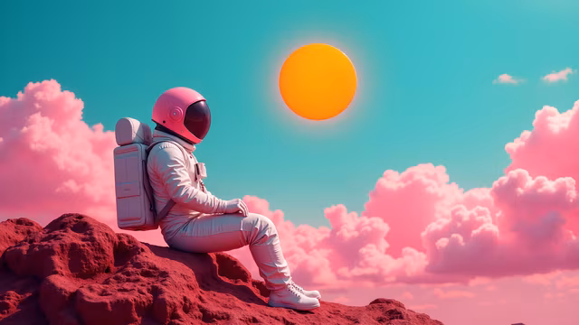 Cosmic Solo Astronaut