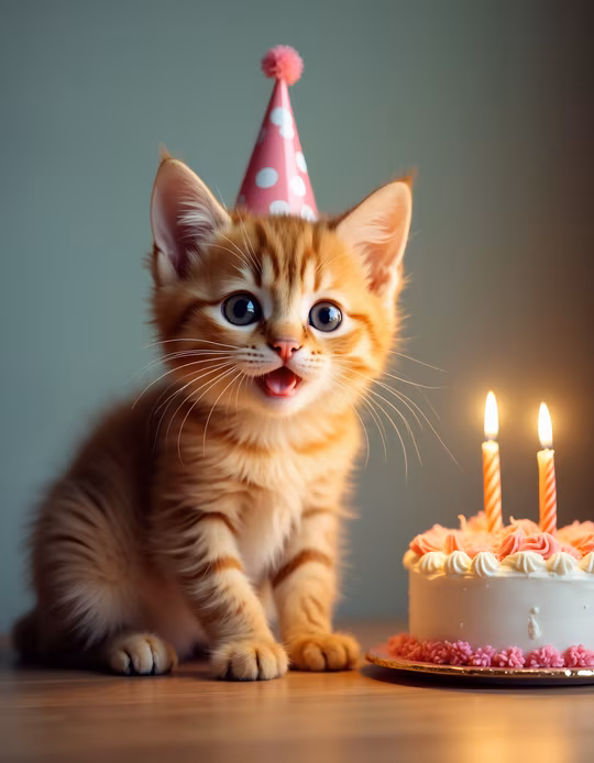 Cute Kitten Birthday Party