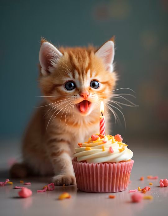 Cute Kitten Birthday Party