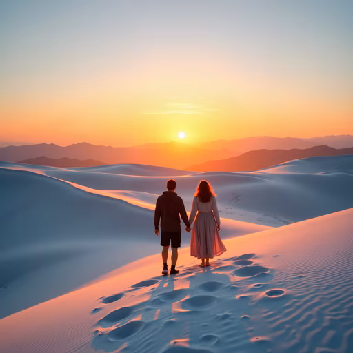 Desert Sunset Romance