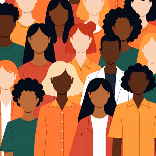 Diverse Community Illustration
