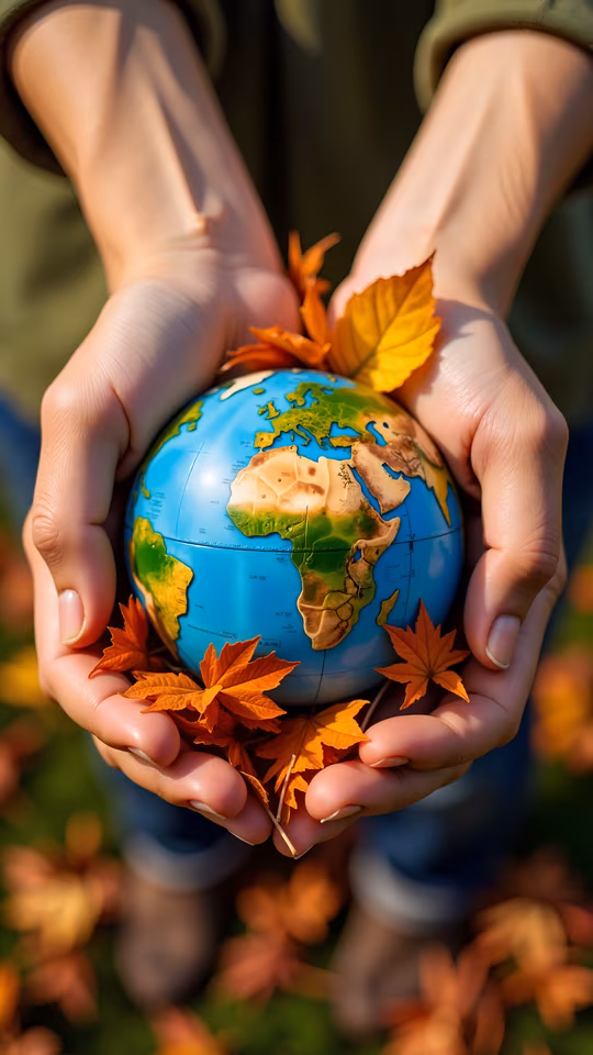 Earth in Hands