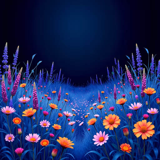 Enchanted Garden Illustration