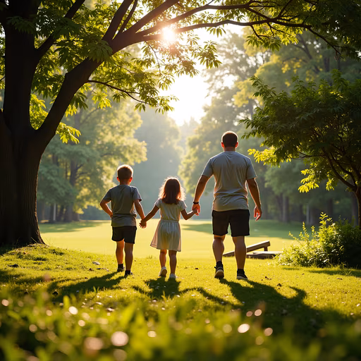 Family Walk in the Park