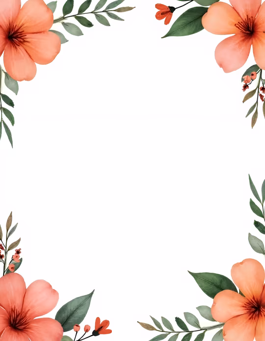 Floral Frame