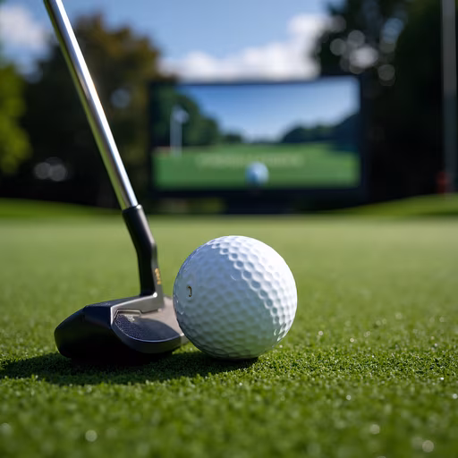 Golf Club and Ball