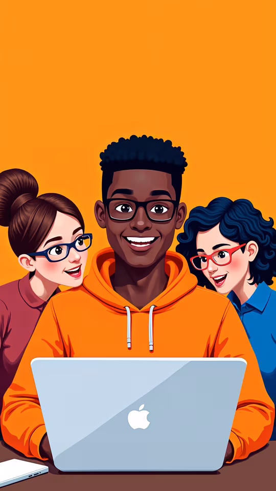 Group Study Illustration