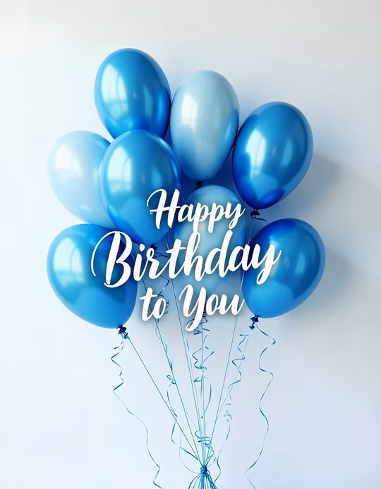 Happy Birthday Balloons