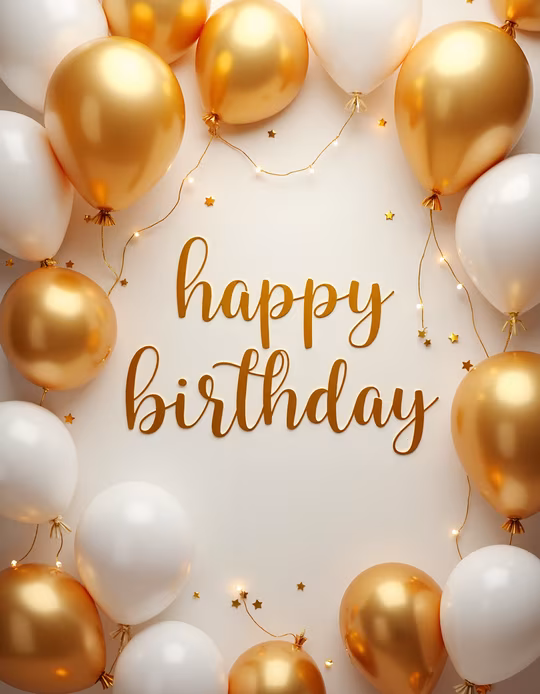 Happy Birthday Balloons
