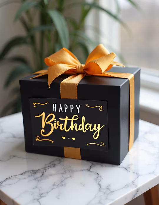 Happy Birthday Gift Box