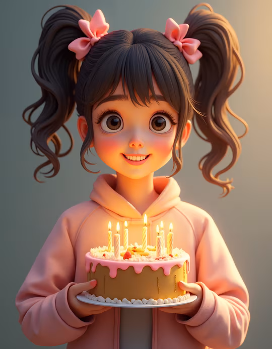 Happy Birthday Illustration