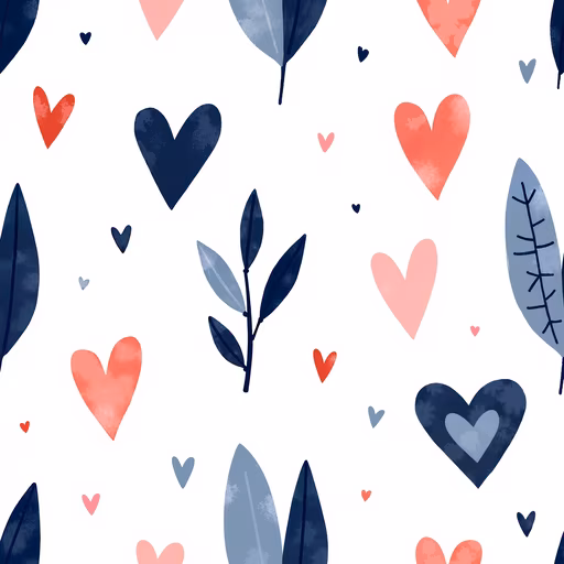 Heart Pattern Illustration