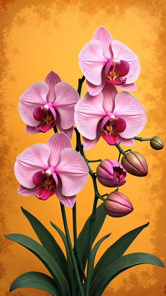 Orchid Illustration