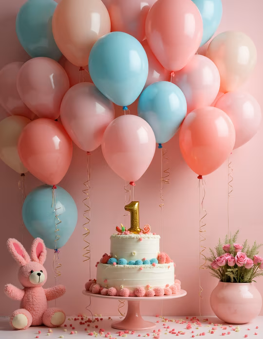 Pastel Birthday Celebration