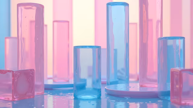 Pastel Glass Reflections