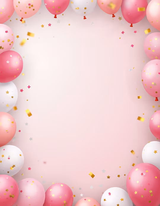 Pink Balloons Celebration