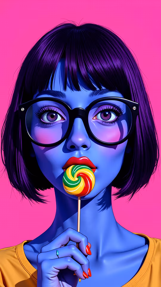 Pop Art Lollipop