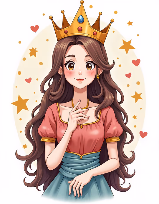 Princess Crown Illustration
