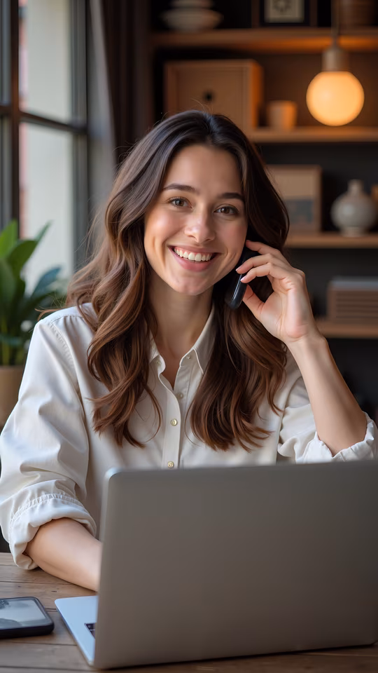 Professional Woman on Phone