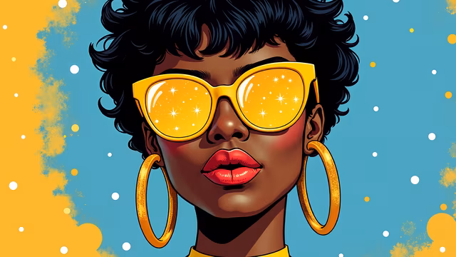 Sunlit Glamour Illustration
