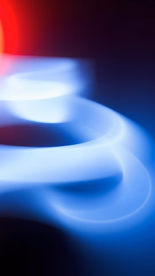Abstract Blue Swirls