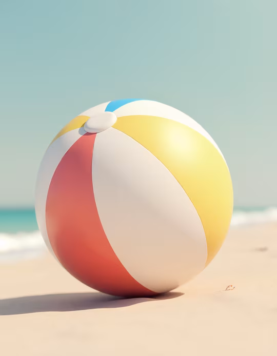 Beach Ball Illustration