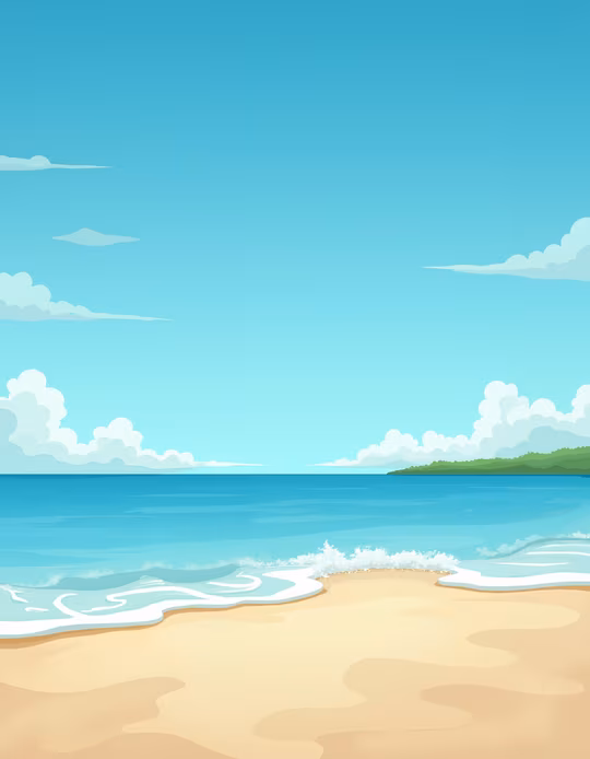 Beach Illustration