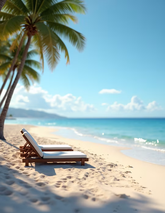 Beach Relaxation Illustration