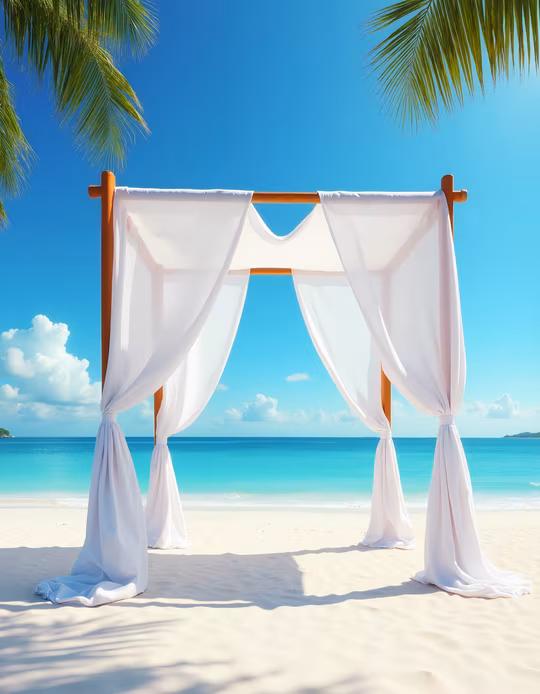 Beach Wedding Arch